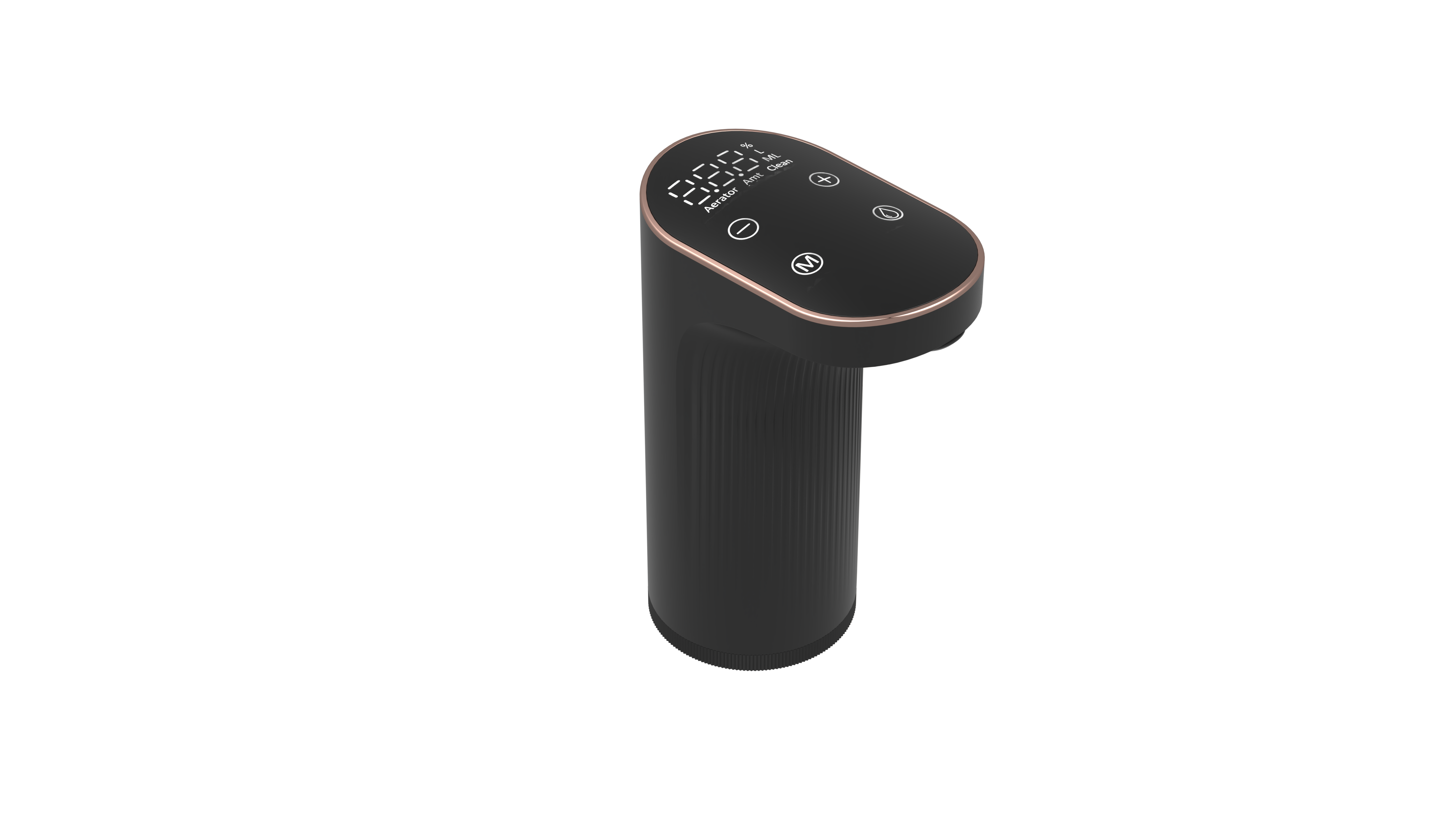 Pouré Smart Dispenser in action pouring wine